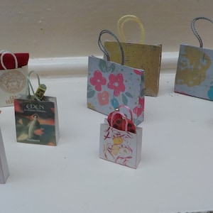 1/12th 1/6th miniature shopping bag