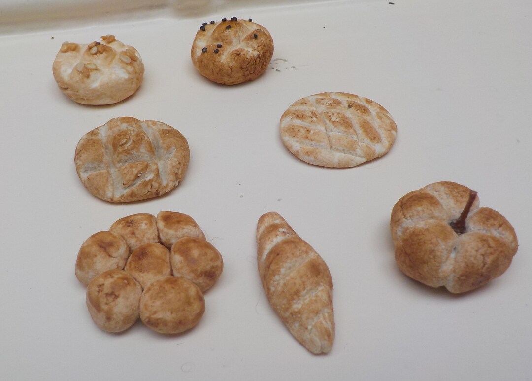 Bread for Display Case 1/12th - 7 Types to Choose From - Etsy