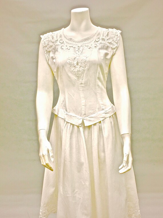 battenburg lace dress