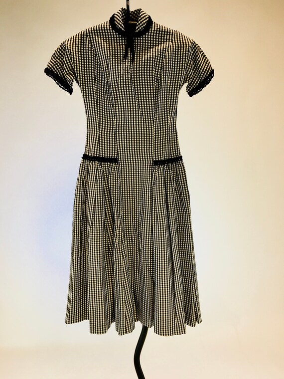 Adorable Vintage 1950 Teena Paige Black and White