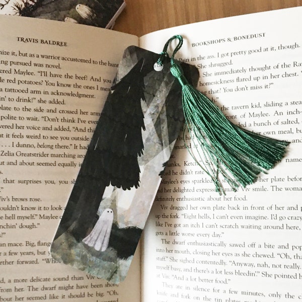 Pine Forest Ghost Bookmark