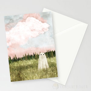 Carte de voeux A6 Cotton Candy Skies