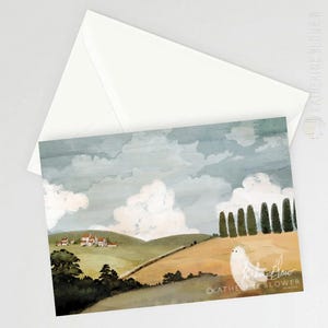 Carte de voeux A6 Breathing Space