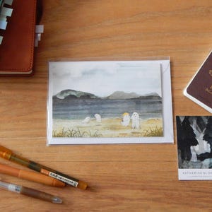 Carte de voeux A6 The Mudlarks