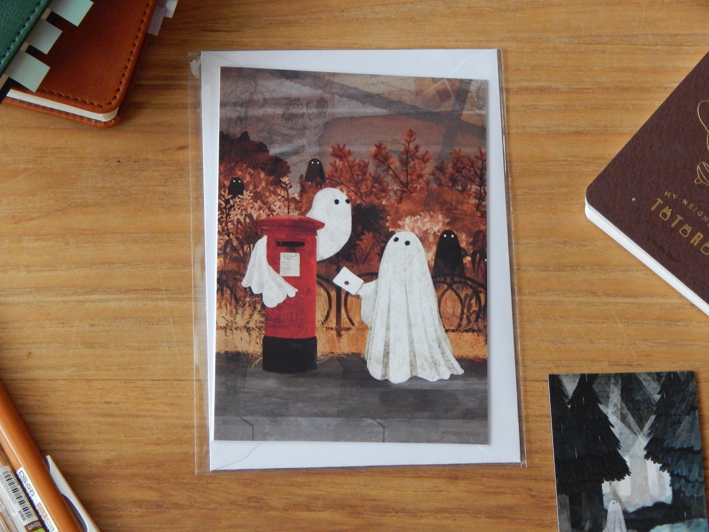 Ghost Post A6 Sized Greetings Card - Etsy