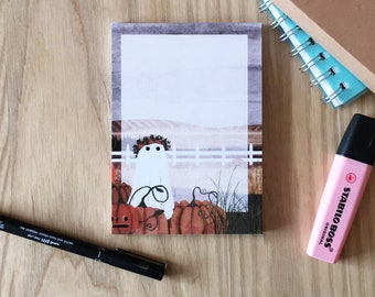 Pumpkin King A6 Sized Memo-pad