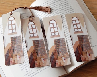 Marcapáginas de la Biblioteca Embrujada (varias opciones)