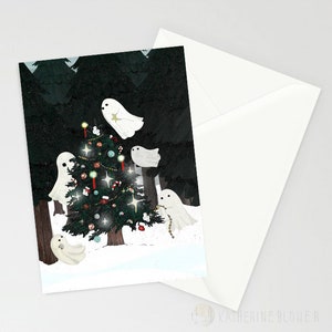 Christmas Spirit A6 Sized Greetings Card