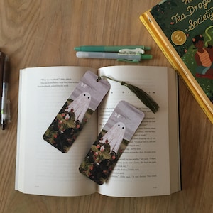 Strawberry Fields Bookmark (Velvet Finish) Options with or without Tassel