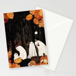 Carte de voeux Halloween Party A6