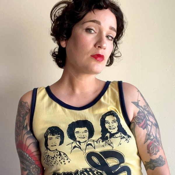 Yellow Tank Top Etsy