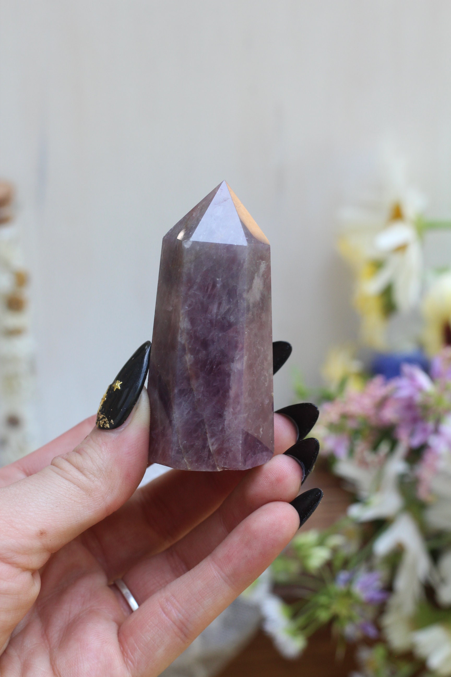 lavender rose quartz tower lavender rose quartz tower