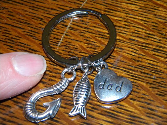New 10/pc Lot DAD Fathers Day Key Ring Fish Fishing Hook 30mm Round 1" KEY CHAIN Key Ring Charms Gone Fishing Fathers Day Fishing Jewelry - Etsy New 10/pc Lot DAD Fathers Day Key Ring Fish Fishing Hook 30mm Round 1" KEY CHAIN Key Ring Charms Gone Fishing Fathers Day Fishing Jewelry - Etsy
