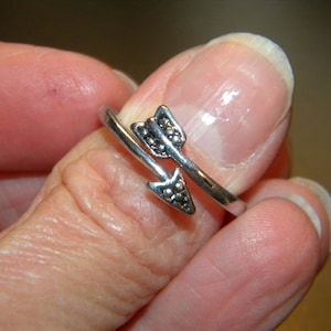 New 12/Pc Wrap open adjustable Silver Plated ARROW Open Ring Adjustable size Woman Men Knuckle Ring Fashion RING Only (ARO)