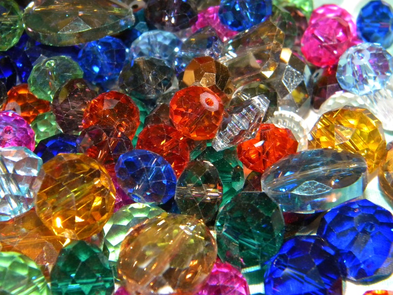NEW 30/pc Jesse James Beads Large-xl 10mm-22mm Faceted Crystal - Etsy