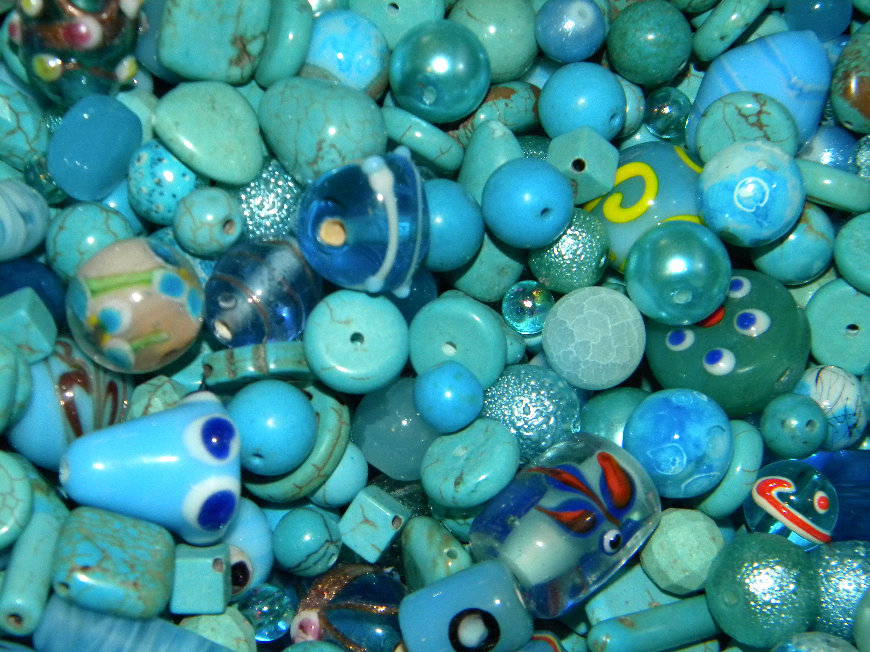 Bulk Mix of Glass Beads