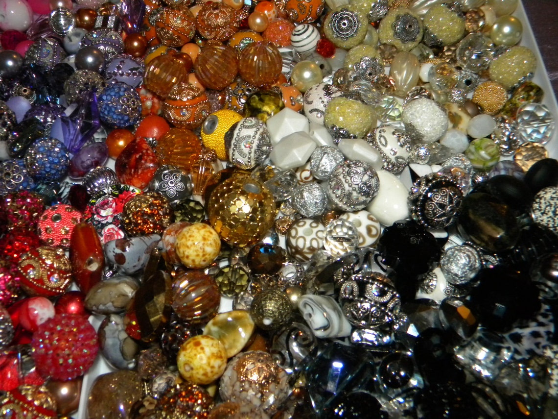 NEW Jesse James beads 50/Pcs per lot MIXED Loose Beads Etsy