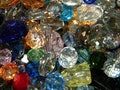 NEW 20/pcs X-Large 10mm-28mm Jesse James Faceted crystal glass Beads  Mixed colors Great for Focals, WIND Chimes, Sun catcher