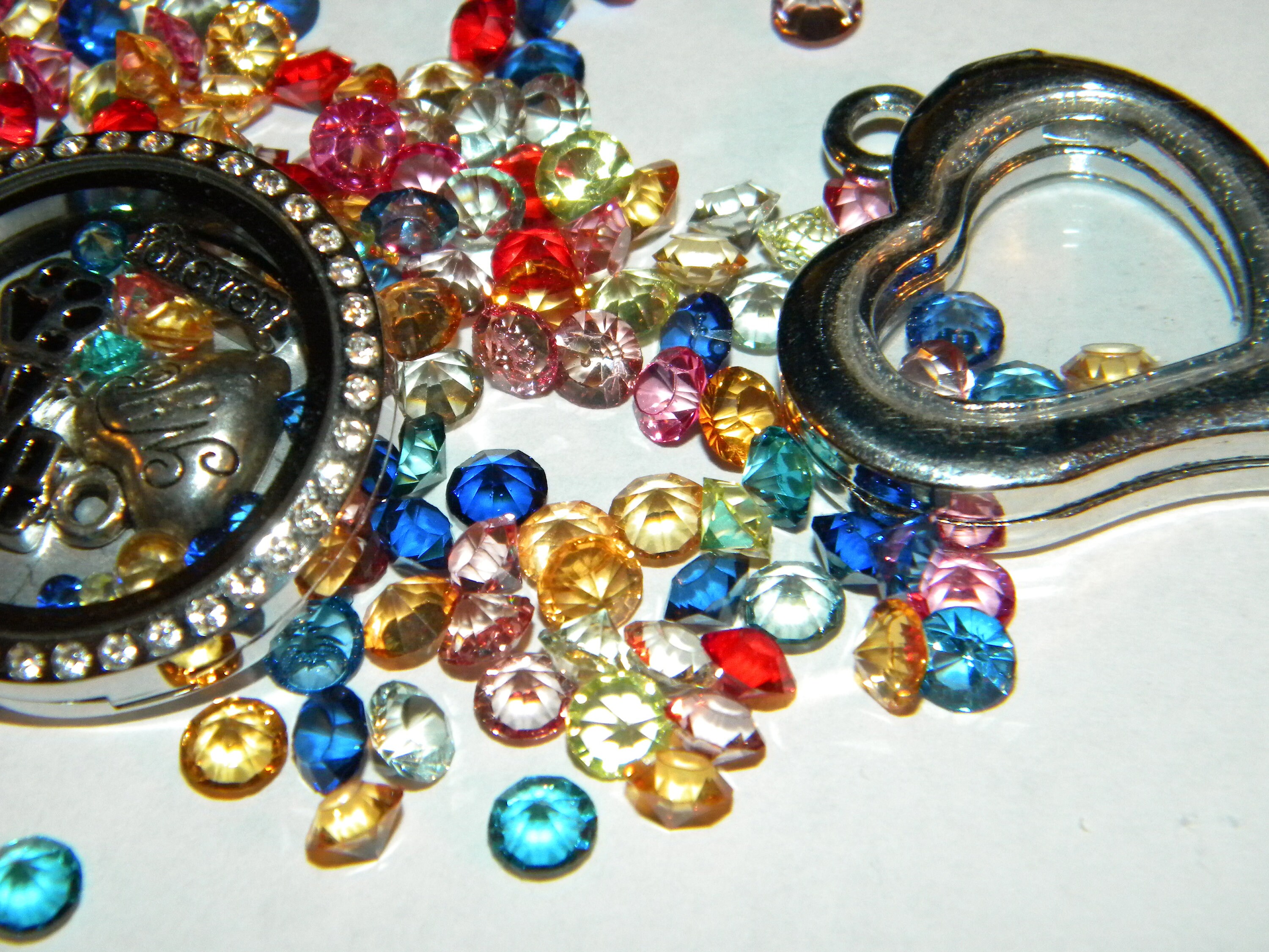 floating charms Austrian Crystal jewelry sets SMTPS3 9