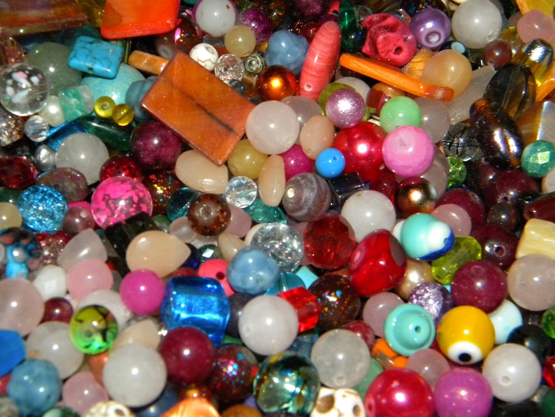 NEW 2 Pounds MultiMixed Loose lot of Beads Assorted sizes & Etsy