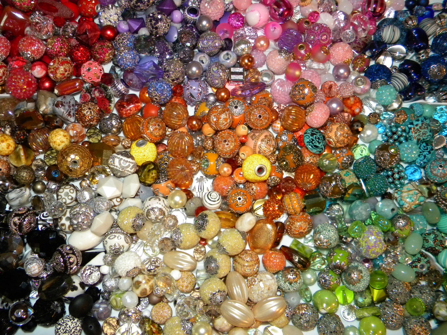 NEW Jesse James beads 50/Pcs per lot MIXED Loose Beads Etsy