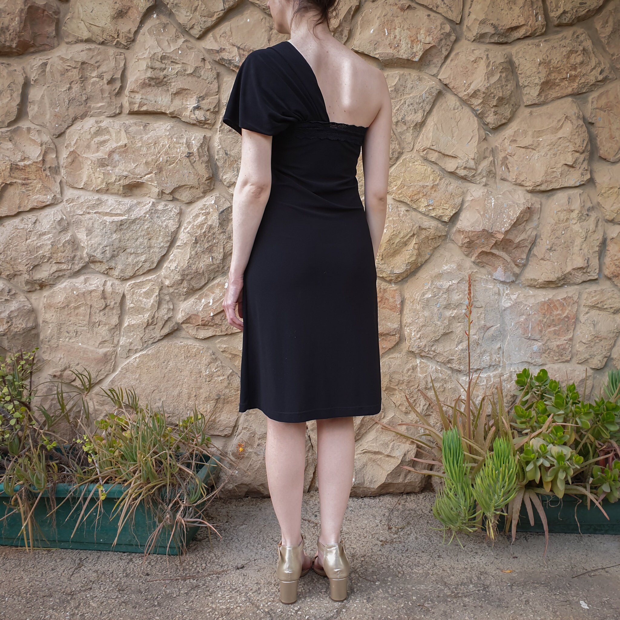 Strapless Dress / Black Dress / Elegant Dress / Cocktail Dress / One ...
