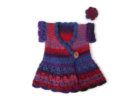 rainbow baby sweater