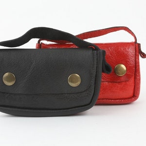 bolsa de couro macio elegante e bonito, pequena carteira de couro, titular dos homens / mulheres do cartão de crédito, moedas Bolsa, cartões