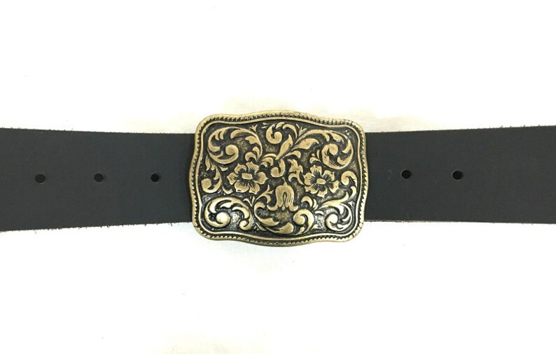 Beautiful Ethnic Bronze Buckle. Buckle for Men and Women. Western Style