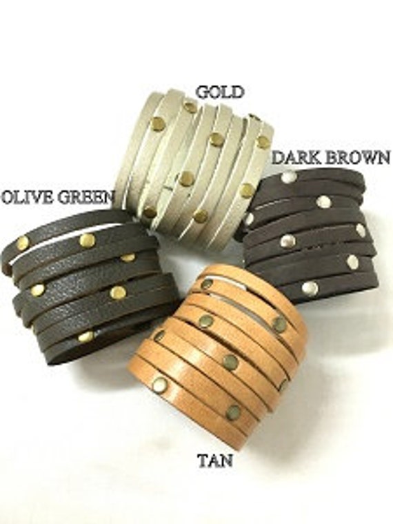 de hechas a mano mujer. de cuero - Etsy España