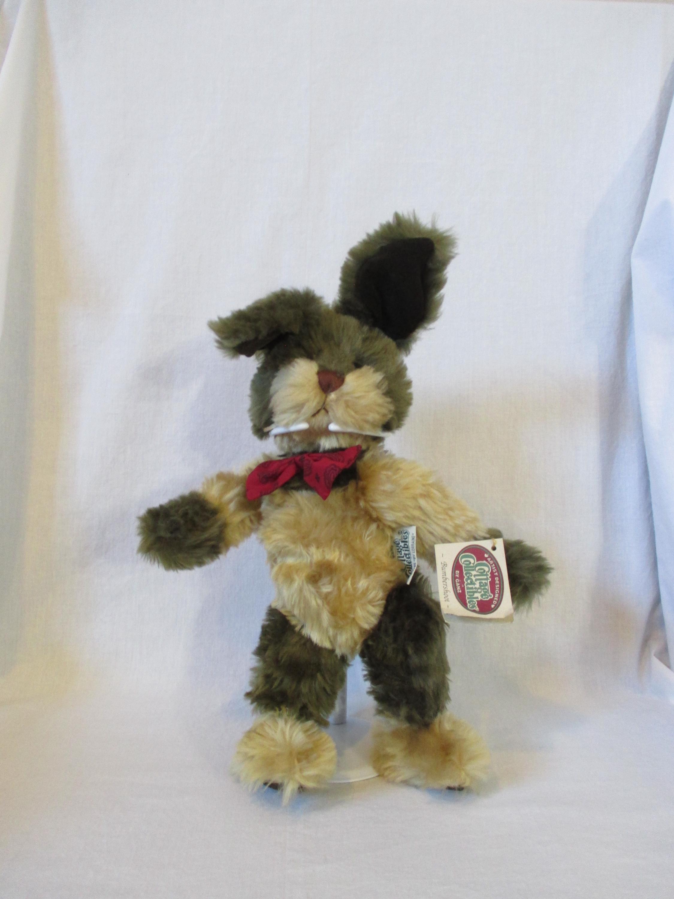 Ganz Plush Rabbit Bowtie and Baggy Pants Name is Bumbershoot Very Cute ...