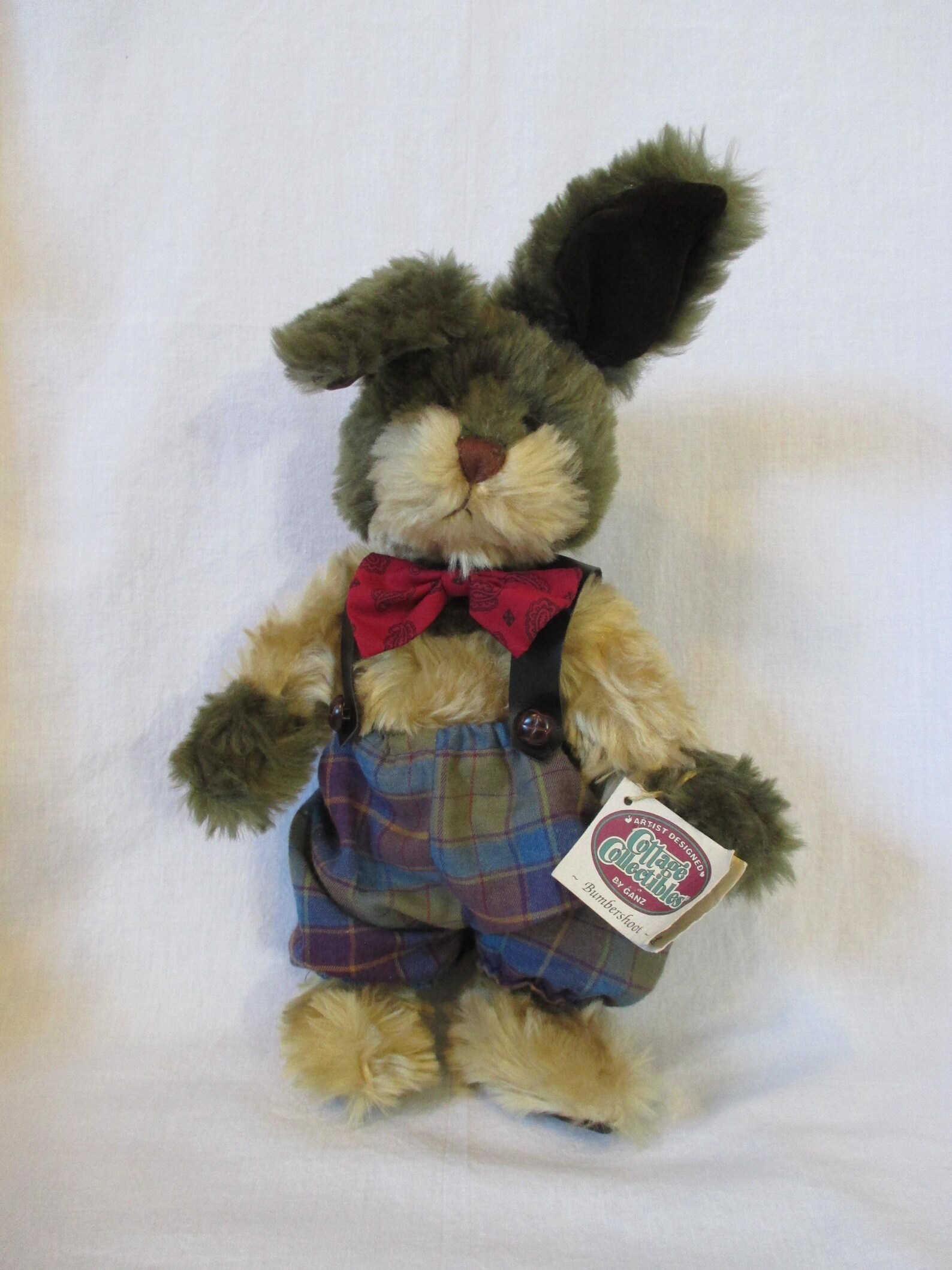 Ganz Plush Rabbit Bowtie and Baggy Pants Name is Bumbershoot Very Cute ...