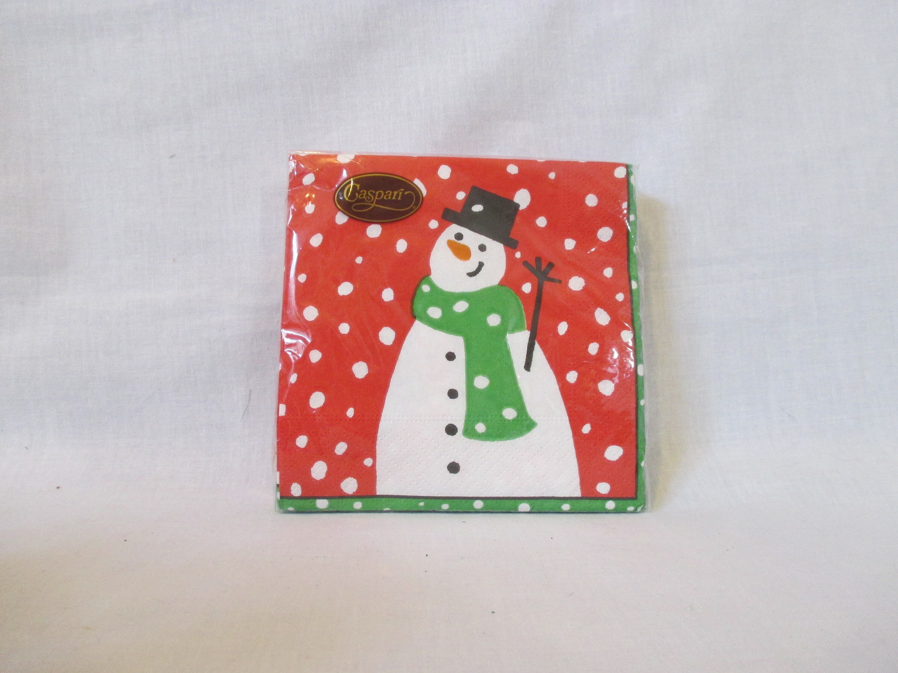 Caspari Weihnachtsservietten Mit Pagoden-Motiv – 20 Stück, Schwarz, Festlich & Umweltfreundlich