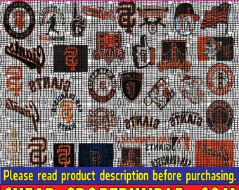 San-Francisco Giants Baseball Team Svg, San-Francisco Giants Svg, M L B Svg, M--L--B Svg, Png, Dxf, Instant Download, Bundle 36 Files