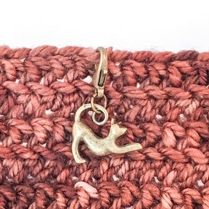 Stitch Markers, Cat Stitch Markers, Crochet Stitch Marker, Stitch Marker Set, Charm Stitch Markers