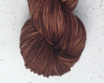 Chocolate, Softy Bulky, Knitting Yarn, 100% Superwash Merino Wool, 100g/137 yards