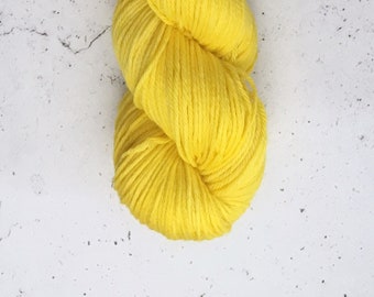 Hand Dyed Worsted Yarn, Knitting Yarn, 100% Superwash Merino Wool, 100g/218 yards