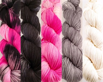 PREORDER: Sock Yarn Kit, Sweater Set, Sweater Kit, Sweater's Quantity of Yarn, Sock Yarn Bundle