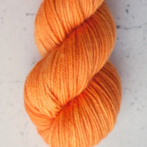 Sparkle Sock Yarn, Tangerine