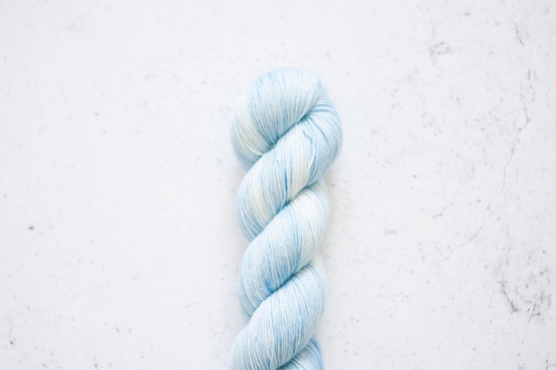 Just Blue Sparkle Sock Yarn