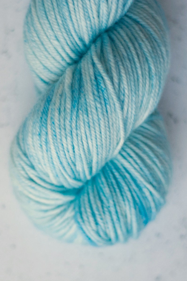 Just Blue Sparkle Sock Yarn