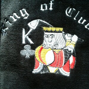 King of Clubs Golf towel