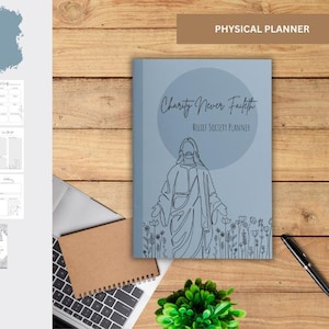Relief Society Presidency Planner | Physical Product