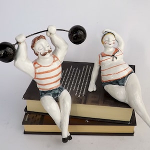 Circus strongman CS/01 -Majolika-Statuette