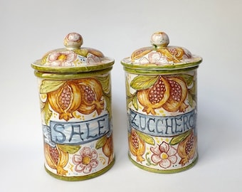 Pots en céramique - sel et sucre-BA/ml 01