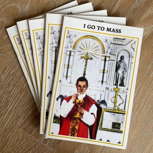 I Go To Mass - Catholic Missal or Prayer Booklet for Young Children for the Traditional Latin Mass