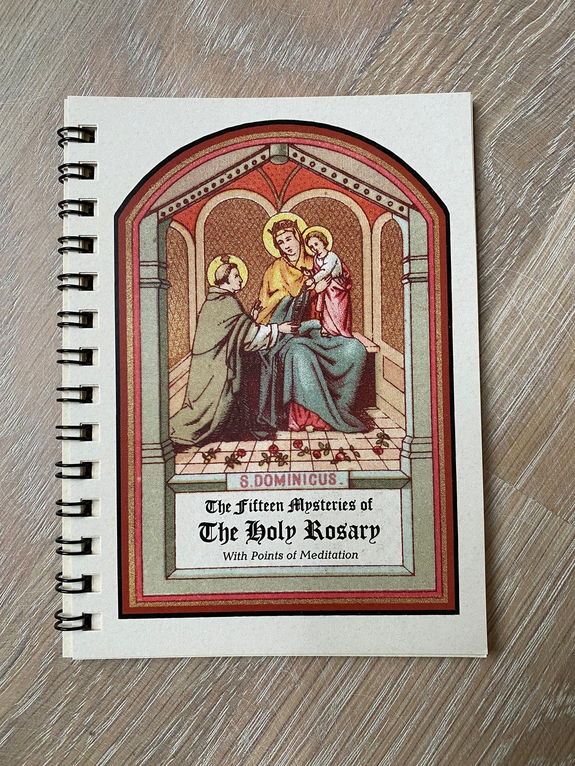 Rosary Meditation Book Featuring 15 Decades With Meditations - Etsy