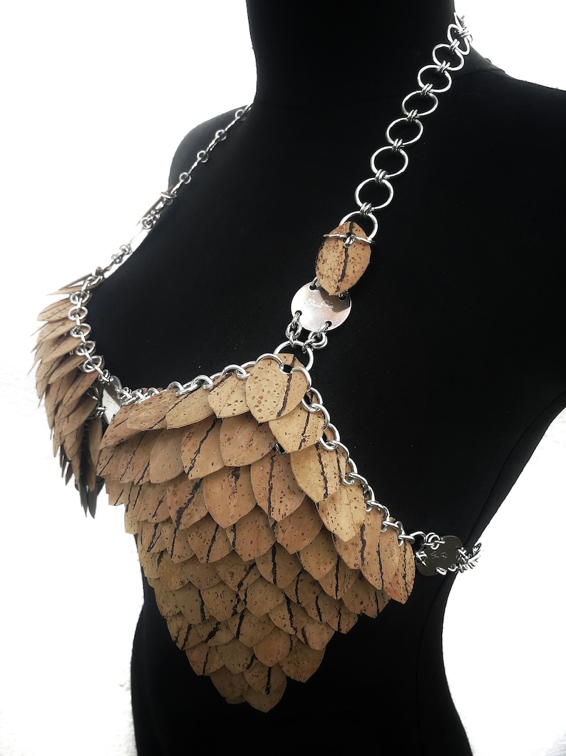 Dress /'Rubikon/' CORKfashionDESIGN by Dragons Chain\u00ae