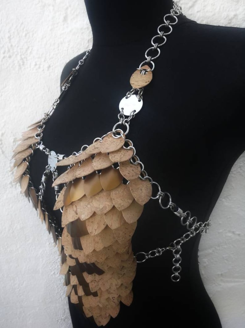 CORKfashionDESIGN by Dragons Chain\u00ae Dress Halloween wood style