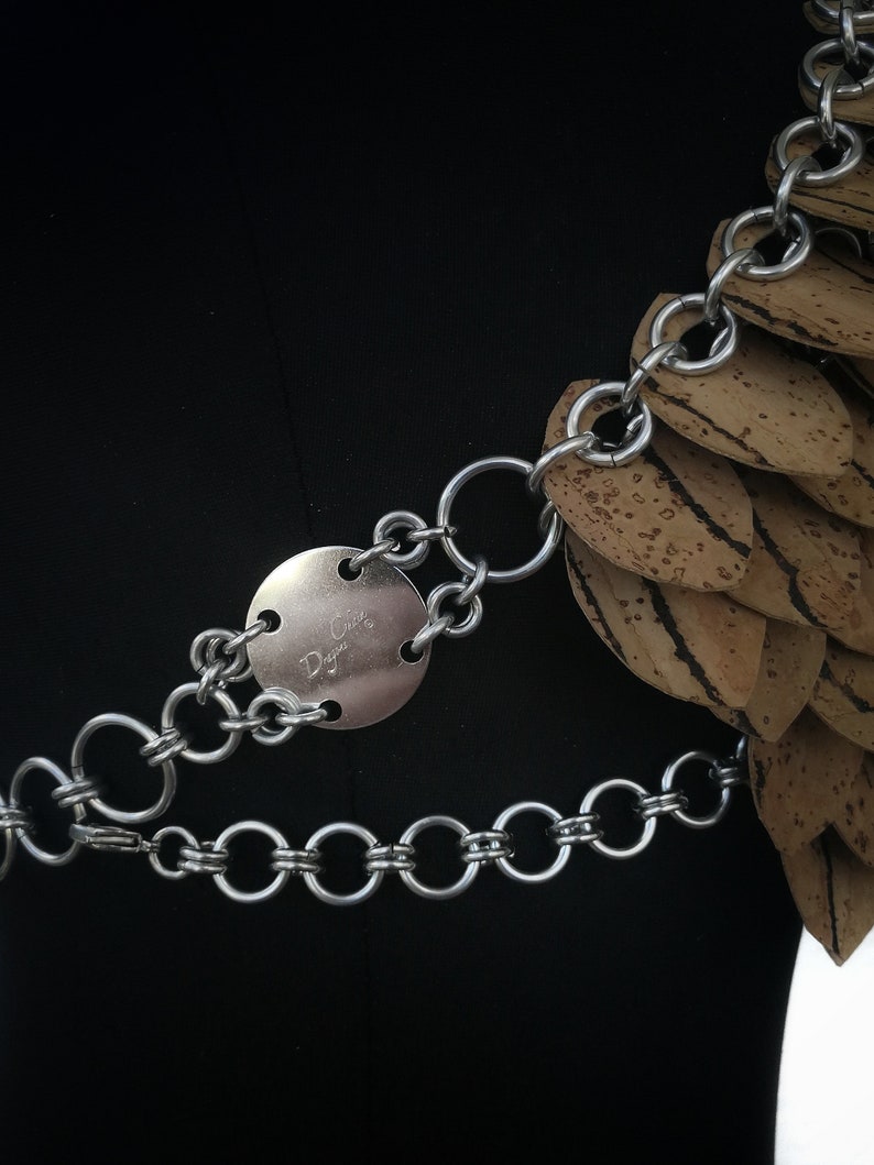 Dress /'Rubikon/' CORKfashionDESIGN by Dragons Chain\u00ae